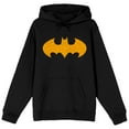 thumbnail image 1 of DC Comics Batman Logo Printed Black Hoodie, 1 of 2