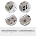 thumbnail image 3 of LEORX 2Set Silver Transparent Amplifier Distribution Block for Cars RVs, 3 of 8