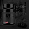 thumbnail image 4 of Transparent Labs Bulk Black Pre Workout - Clinically Dosed, Naturally Sweetened Preworkout for Men and Women with Beta Alanine Powder, Citrulline Malate, & Caffeine Powder- 30 Servings, Black Cherry, 4 of 5