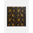 thumbnail image 3 of Way To Celebrate Halloween Women's Pet Skeletons Bandana, One Size, Black/Orange, 3 of 4