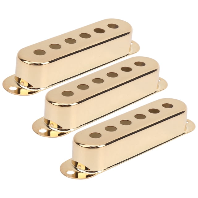 Cubierta de pastilla de latón, cubierta de pastilla única de 3 piezas, cubierta de pastilla de guitarra eléctrica, cubierta de pastilla única, tecnología avanzada