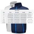 thumbnail image 6 of Men's Lightweight Softshell Vest Short Sleeve Zipper Jackets for Golfing Hiking Running Blue M, 6 of 6