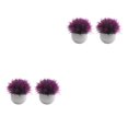 thumbnail image 1 of Guardoinrt 2pièces Plantes de Simulation en Pot Ajoutant Beauté et Style à Tout Décor Pot Bonsaï Durable Ornement lotus Rouge 2Set, 1 of 6