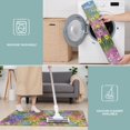 thumbnail image 6 of Pioneer Flower Floral Print Pattern Kitchen Rugs Sets Of 3,Kitchen Runner Rugs Non Skid Washable,Decorative Kitchen Floor Mats for Kitchen,Sink,Laundry,17X30 Inch + 17X47 Inch + 17X59 Inch, 6 of 6