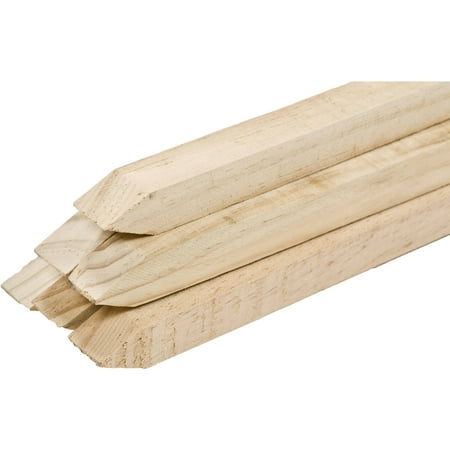 6 Foot Wood Stakes - Walmart.com