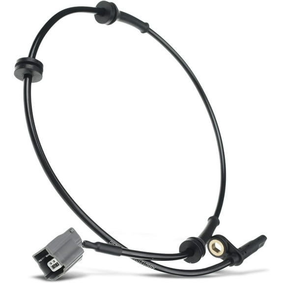 A-Premium ABS Wheel Speed Sensor Compatible with Nissan Models - Rogue 2015-2016, Rogue Select, 2014, L4 2.5L, Sport Utility - Front Driver or Passenger Side, Replace# 47910-4CE0A