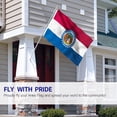 thumbnail image 2 of ANLEY Fly Breeze 3x5 Foot Missouri State Flag - Missouri MO Flags Polyester ", 2 of 4