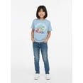 thumbnail image 2 of Wonder Nation Girls Berry Good Graphic T-Shirt with Short Sleeves, Sizes 4-18, 2 of 7
