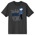 thumbnail image 5 of Coraline Twisty Witchy Girl Crew Neck Short Sleeve Men's Charcoal T-shirt-Medium, 5 of 7