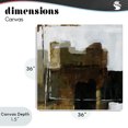 thumbnail image 4 of Stupell Industries Modern Natural Abstract Earth Tones Canvas Art, 36 x 36, by Danhui Nai, 4 of 8