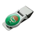 thumbnail image 1 of Green Lantern Cute Chibi Character Satin Chrome Plated Metal Money Clip, 1 of 4