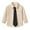 Beige, variant on Boys Dress Shirt with Tie Long Sleeve Cotton Button Down Collared Blouse Tops Formal Party School Uniform 6M-14Y (1-2 Years, White)