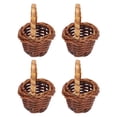 thumbnail image 3 of Mini Basket de Frutas, Canasta de Almacenamiento de Muñecas Safe Safe No Tóxico exquisito Mandeo de Trabajo Vitalidad Estilo Ambientalmento Amigable para el Regalo para el Regalo, 3 of 7