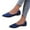 Blue, variant on Oyedens Women Loafers Flats Dress Shoes Comfortable Pointed Toe Slip on Flat Office Work Walking Loafer