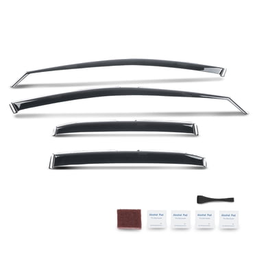 in-Channel Window Visors Rain Guards 4PS Fit for 2018-2024 Toyota Camry