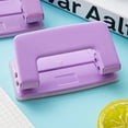 Double Hole Punch 6mm Hole Spacing 2 Hole Paper Puncher Desktop Paper