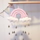 thumbnail image 4 of Recién nacido Nube Arco Iris Gota de agua Juguetes de pared Cama de bebé Tienda Colgante Cuna Colgante Adorno de habitación de juguete Accesorios para fotos infantiles Inevent MY0980-01, 4 of 6