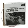 3M Cloth Utility Roll, 80J - Used for general purpose metal working - Color Black - 1" wide, 50 yd roll, sold by roll