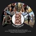thumbnail image 7 of KLL Beautiful Fox Print Men's Muscle Gym Workout Stringer Tank Tops Bodybuilding Fitness T-Shirts Tank Tops Men-3X-Large, 7 of 7