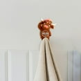 thumbnail image 4 of TIELUTT Cute Cow Wall Hooks For Entryway Coat Hat Key Organizer Durable Backing String Light Hooks Suction Hook Ceiling Hooks for Lights Wall Hook Heavy Duty Outdoor Large Cat Backpack Holds 20lbs Or, 4 of 6