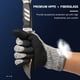 thumbnail image 3 of Guantes resistentes a cortes Guantes de trabajo de seguridad recubiertos de nitrilo Excelen Abanopi Manga, 3 of 7
