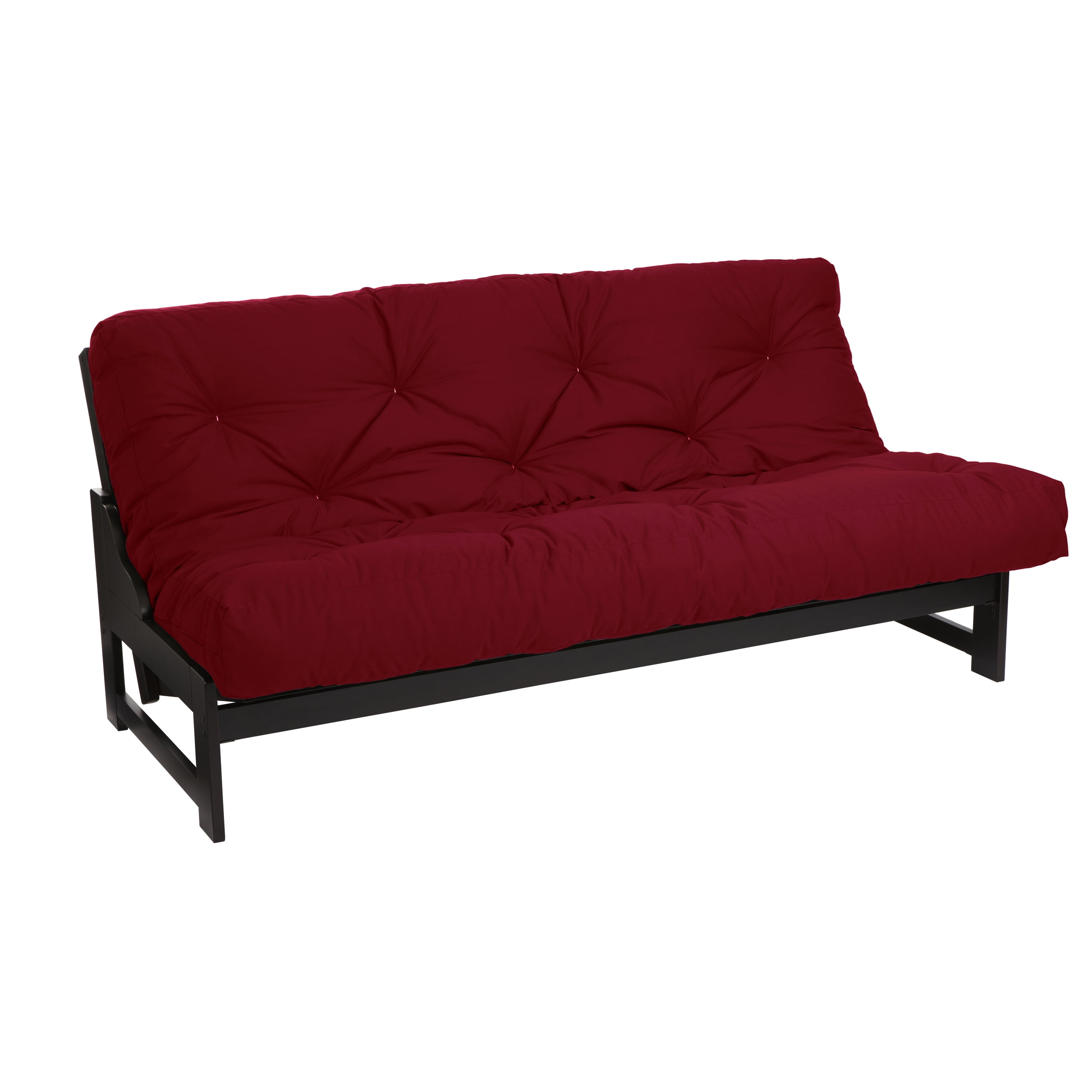 Sorra Home - 12 inch Reversible Tufted Futon Mattress, Queen Size