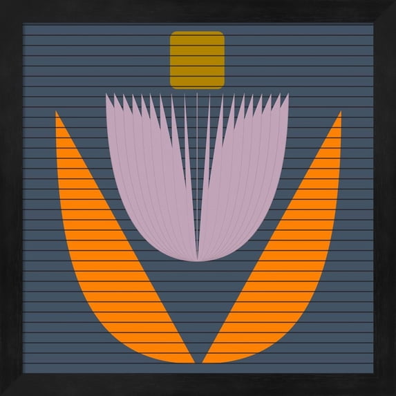 Princess Lotus Flower by Sandi Hauanio, Framed Wall Art, 13.25W x 13.25H