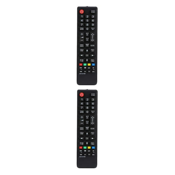 crativent Smart TV Remote Control Replacement for AA59-00602A LCD LED NEW 19*4cm 2Set