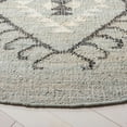 thumbnail image 3 of SAFAVIEH Kilim Lisette Tribal Area Rug, Blue/Black, 7' x 7' Round, 3 of 8