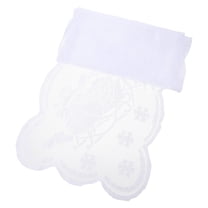 Niceauty 1Pack Heat Resistant Table Runner White for Christmas Party Decoration