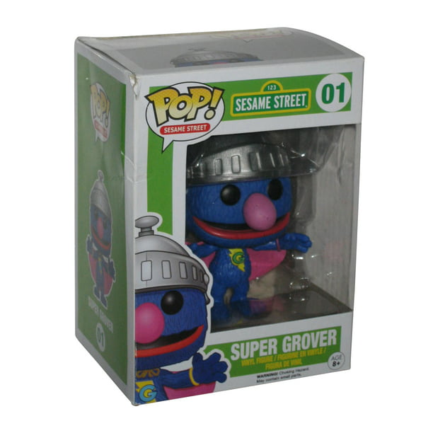 Sesame Street Super Grover 01 Funko POP TV Vinyl Action Figure