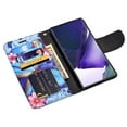 thumbnail image 5 of Samsung Galaxy Note 20 Case, Wrist Strap Leather Wallet Case [Kickstand] with ID & Card Slots - Blue Butterfly, 5 of 6