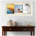 thumbnail image 2 of ArtToFrames Collage Photo Picture Frame with 1 - 9x9 and 2 - 9x12 Openings, Framed in White with Alabaster and Black Mats (CDM-3966-71), 2 of 8