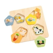 Kuntesetty Wooden Puzzles for Kids for Aged 3-6 Years Birthday Gift Home Toddler Puzzle