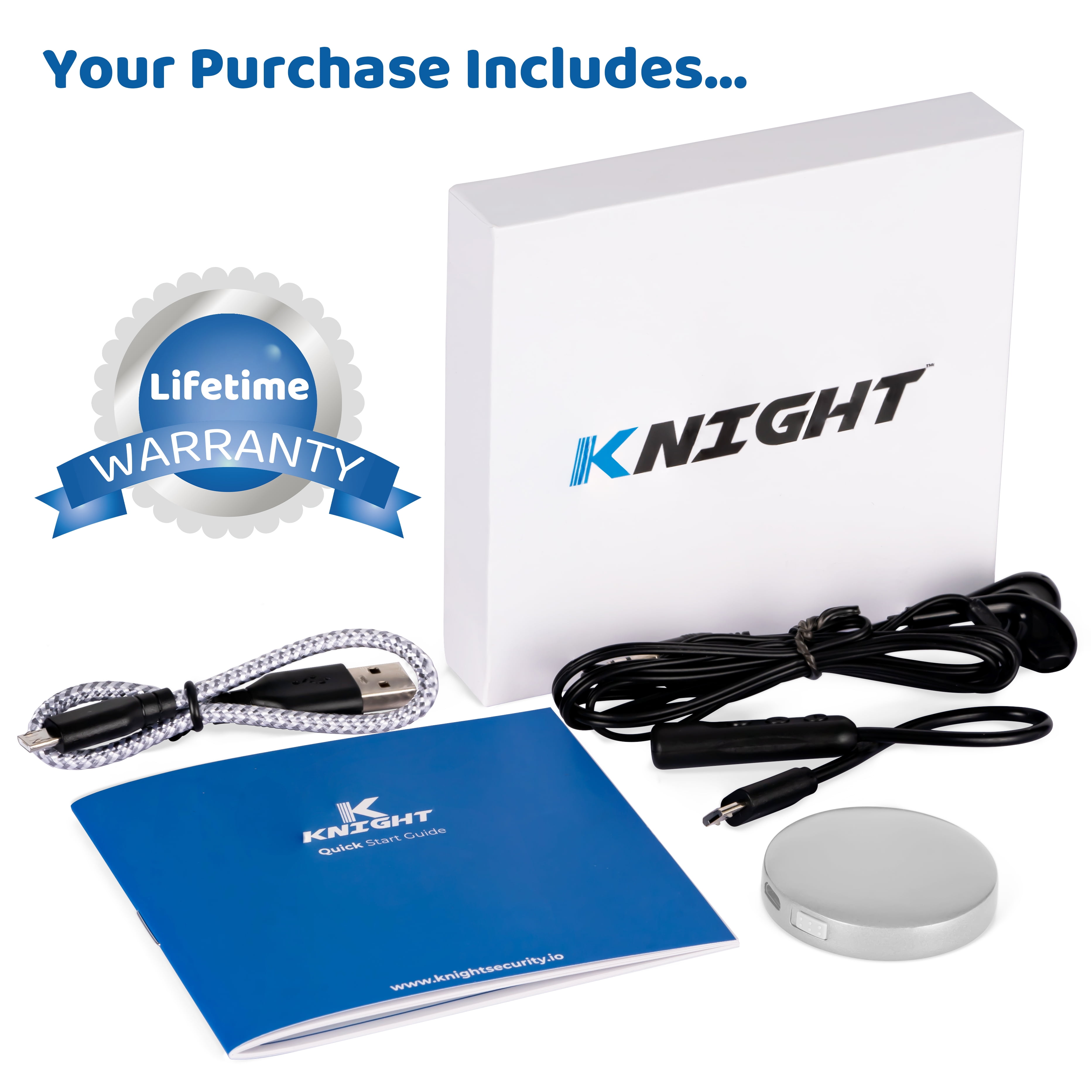 Knight 64GB (800 hour) Hidden Voice Recorder, HD Audio Recorder, Grabadora De Voz Espia, Voice Activated Recorder Spy Device, Secret Recording Device