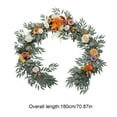 thumbnail image 3 of AuroraX Roses Eucalyptus Garland for Decoration,Christmas,Artificial Thanksgiving Flower Garland,5.9 Ft Vine,Great for Weddings, Anniversaries, and Holidays, 3 of 6