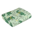 thumbnail image 3 of Bingfone Cute Dinosaurs In Space Ultra Absorbent & Soft Hand Towels For Bath, Hand, Face, Gym And Spa-27.5x16in, 3 of 9