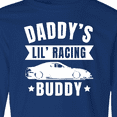 thumbnail image 4 of Inktastic Daddys Lil Racing Buddy Long Sleeve Youth T-Shirt, 4 of 5