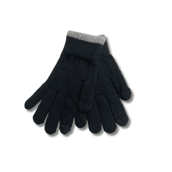Chicken Feather Yarn Touch Screen Women's Gloves