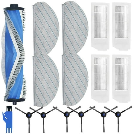 Vacuum Cleaner Replacement Main Brush Mop Cloth Side Brush Filters For Ecovacs For Deebot N20 PLUS / N20 For PRO PLUS