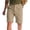 Khaki, variant on Fgvctg Men's Cargo Shorts Elastic Waist Casual Summer Hiking Fishing Cargo Shorts Stretch Waistband Fashion Relaxed Fit Short Workout Loose Pants with Multi Pockets,Khaki,2XL