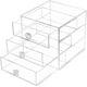 thumbnail image 3 of Caja organizadora AJIODA con 3 cajones de acrílico transparente para maquillaje, 3 of 8