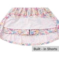 thumbnail image 6 of Cooltree Girl Summer Skort - Kids Skirt with Vibrant Multi-Color Ditsy Floral Print & Built-in Safety Shorts Size 8, 6 of 7
