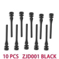 thumbnail image 1 of Screw Pin Rivet Rubber Fan Noise Absorbtion Anti Vibration Mount Silicone Shock-absorbing Nails Black 10PCS ZJD001 BK, 1 of 5
