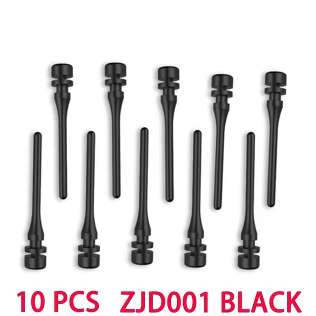 Screw Pin Rivet Rubber Fan Noise Absorbtion Anti Vibration Mount Silicone Shock-absorbing Nails Black 10PCS ZJD001 BK