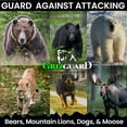 thumbnail image 3 of UDAP Griz Guard Bear Pepper Spray with Holster, 7.9 oz, 2 Pack, 225GG2, 3 of 8