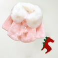 thumbnail image 4 of Besolor Winter New Thickened Warm Cloak For Girls Cape Coat For Children, 4 of 6