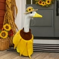 thumbnail image 6 of Gaiwos Sunflower Porch Goose Outfit, Decorative Clothing for 23 Inch Lawn Goose, Seasonal Garden Goose Costume for Porch, Yard, and Patio Decor, 6 of 6