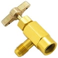thumbnail image 4 of 1/4 Sae M14 Thread Adapter R-134A Automotive Air Conditioner Refrigerant Can Dispensing Bottle Tap Opener Valve, 4 of 8