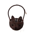 thumbnail image 4 of EGNMCR Closet Organizers and Storage, Organization and Storage, Storage Bins, Storage Containers Easter Handmade Weaving Shopping Rabbits Basket Bath Handheld Basket Outdoor Picnic Basket a basket, 4 of 5